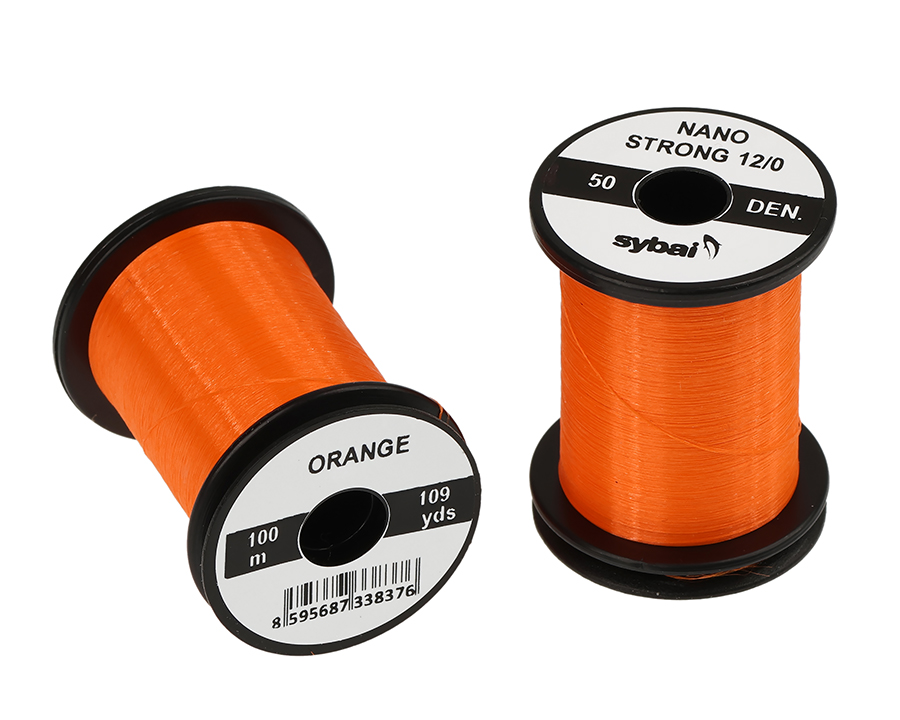 Sybai Nit Nano Strong Thread 50 Den 12/0 Orange