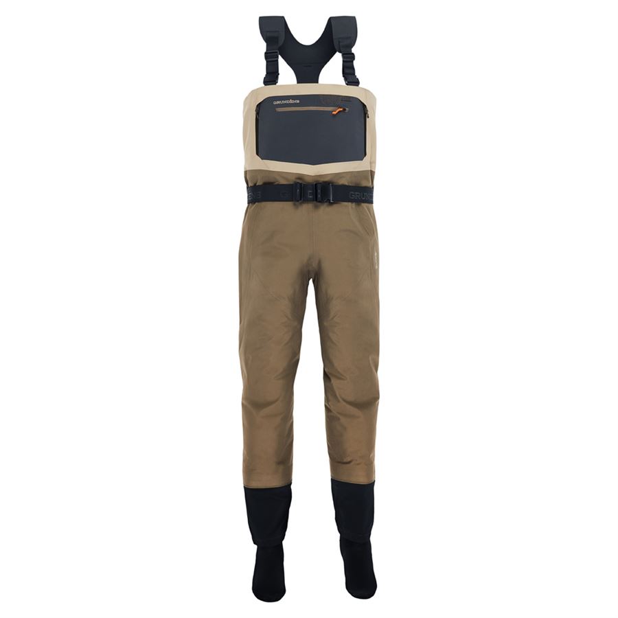 Grundéns Brodící Kalhoty Men's Boundary Stockingfoot Wader Stone Otter M 42-44 Velikost: XL King 46-47