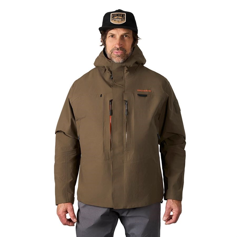 Grundéns Bunda Vector Wading Jacket Otter Velikost: XL (obrázek 4)