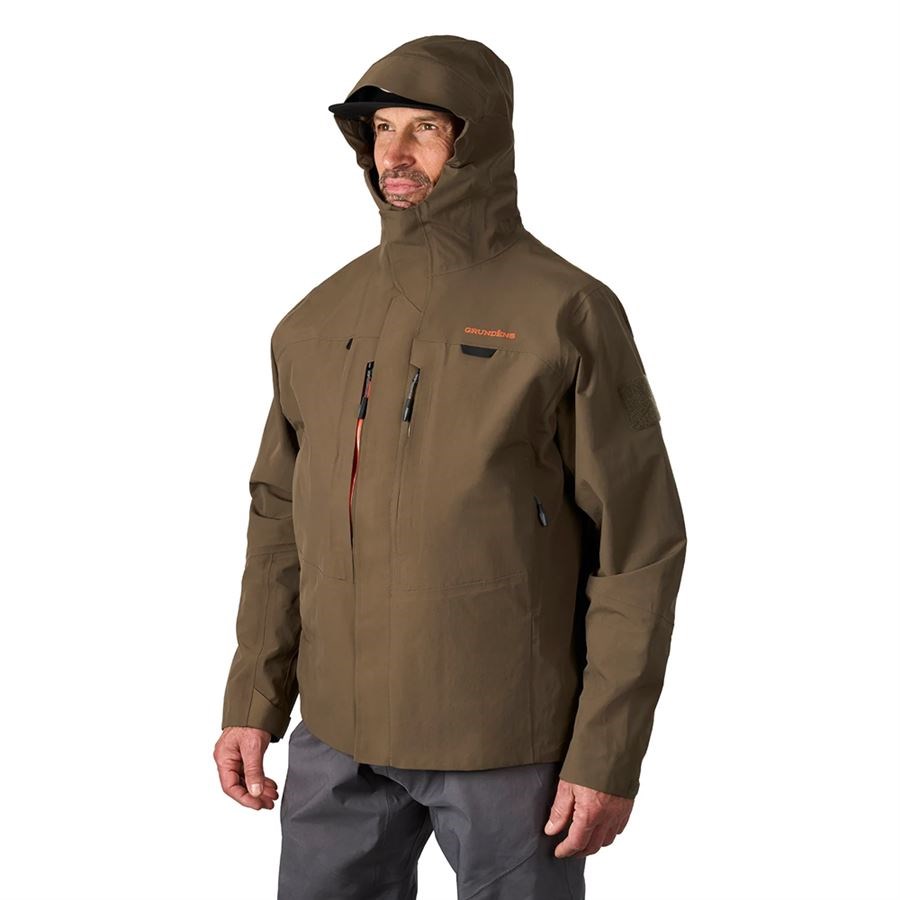 Grundéns Bunda Vector Wading Jacket Otter Velikost: XL (obrázek 8)