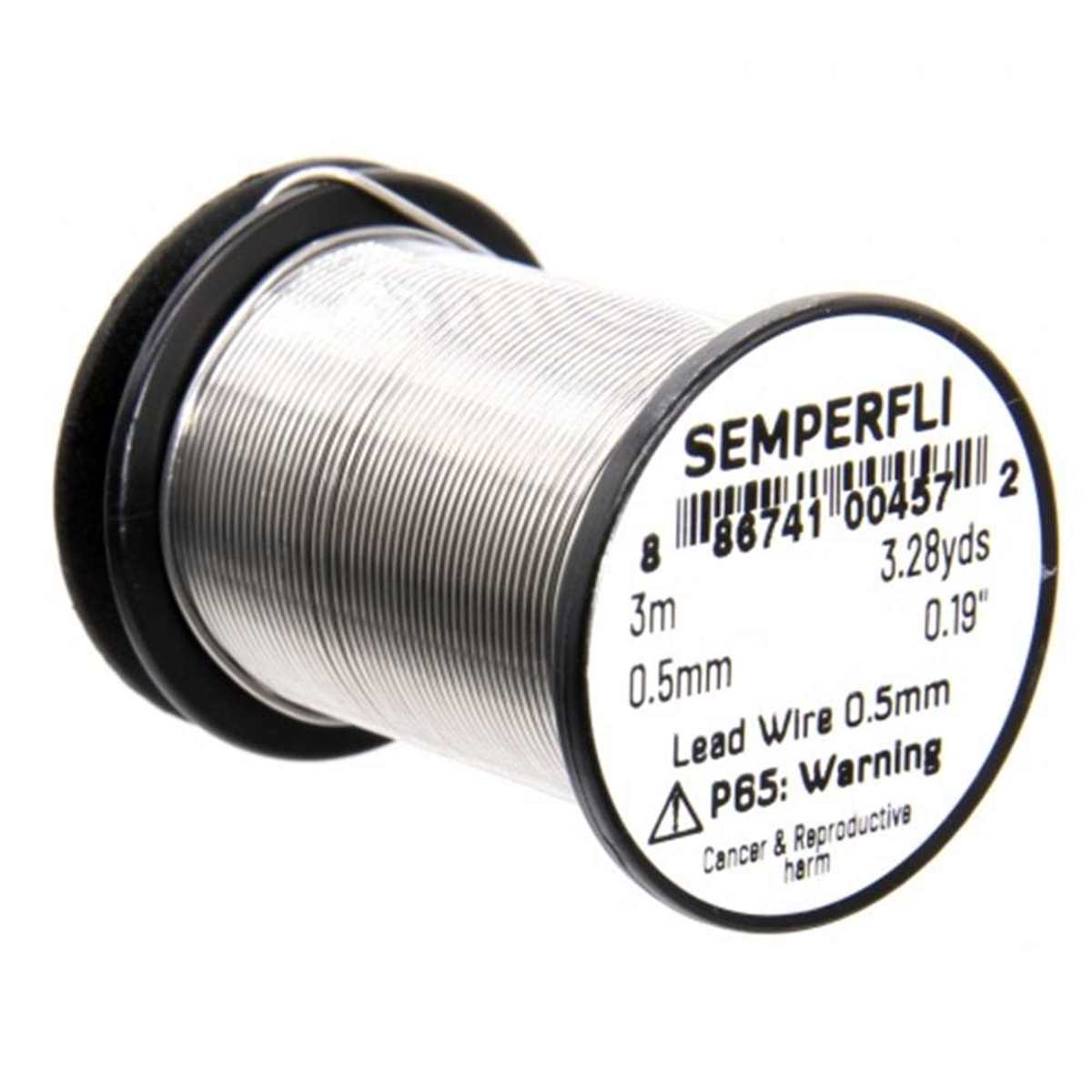 Semperfli Olověný Kulatý Drátek Lead Wire Natural 0,5mm