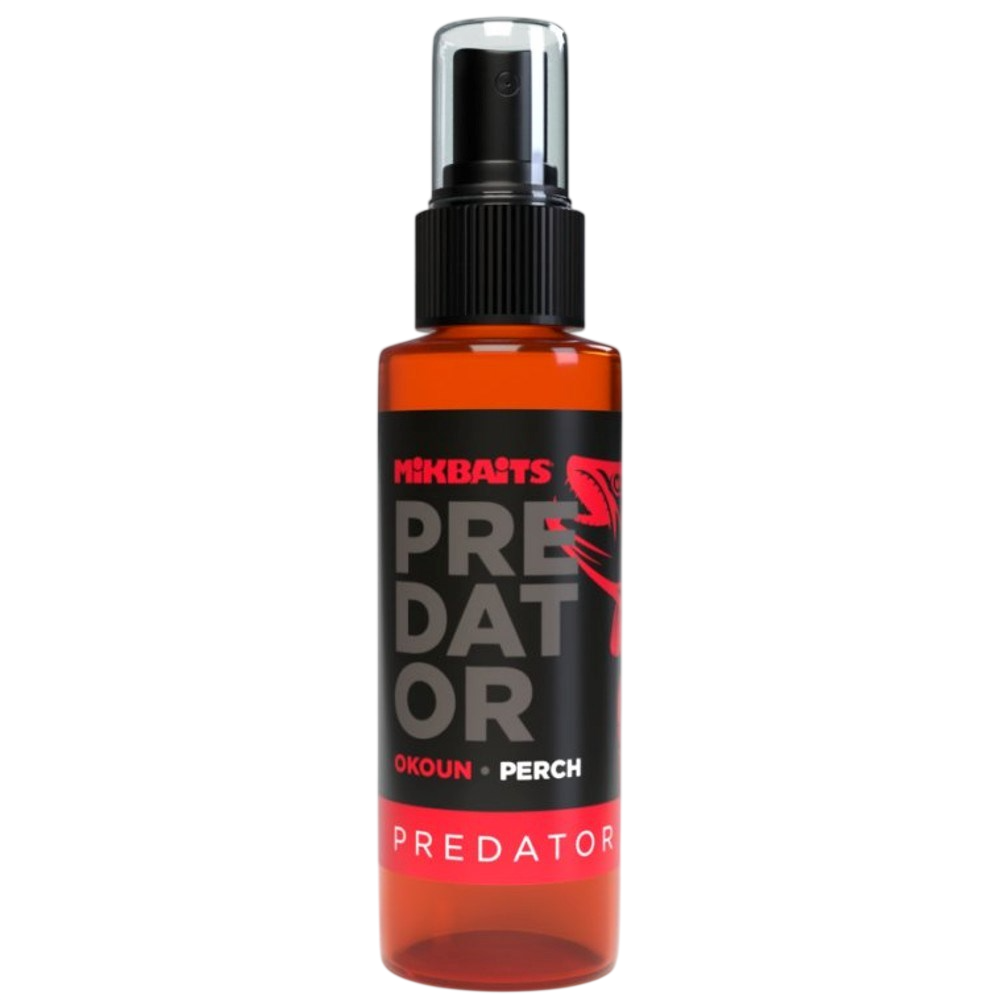 Mikbaits Dip Predator Spray Okoun 30ml