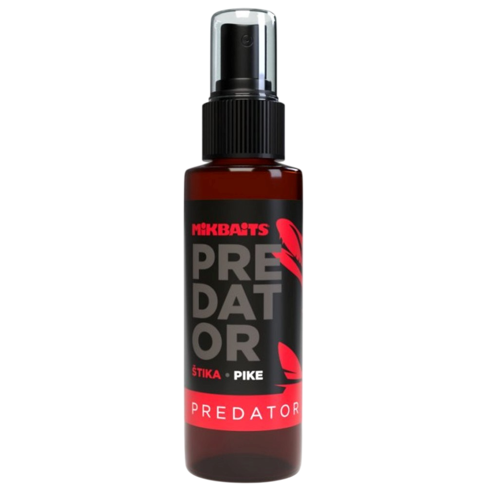 Mikbaits Dip Predator Spray Štika 30ml