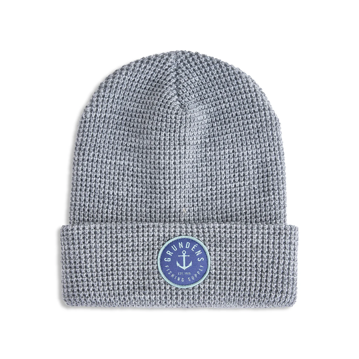 Grundéns Čepice Anchor Waffle Beanie Athletic Heather