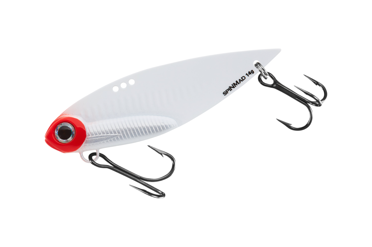 SpinMad Cikáda King Spicy Blade Redhead Varianta: Ouklejka, Hmotnost: 3g
