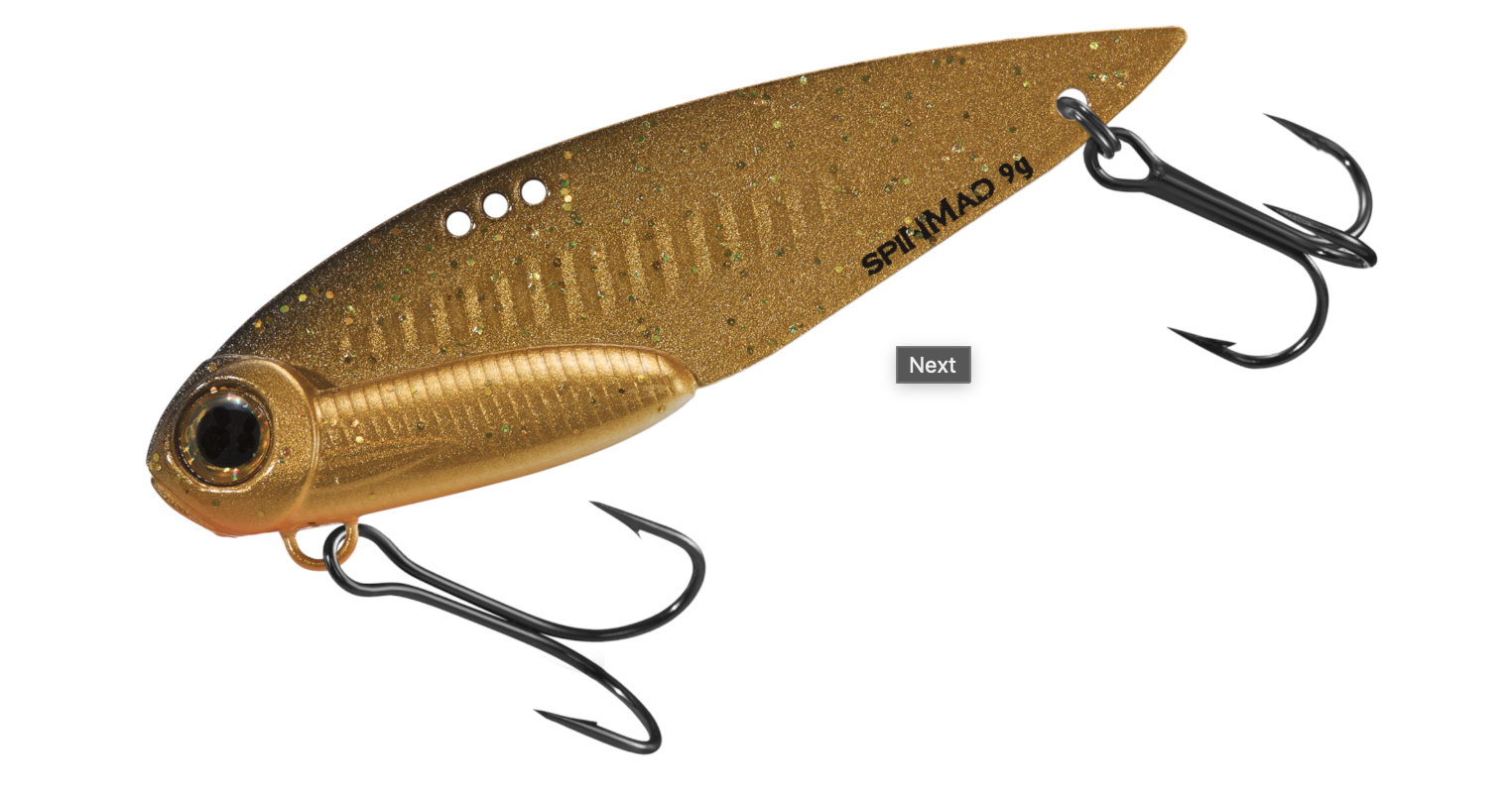 SpinMad Cikáda Hart Spicy Blade Brown Fish Varianta: Amazonka, Hmotnost: 4g