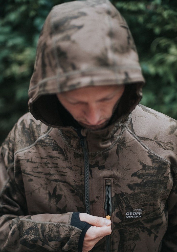 Geoff Anderson Mikina Mikro Fleece Hoody 3 Leaf Velikost: L - Obrázek 4