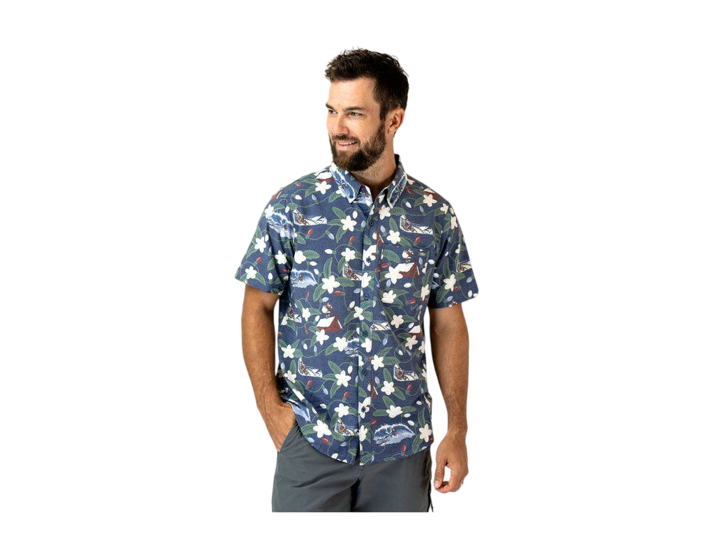 Aftco Košile Boatbar SS Shirt Seaside Velikost: L