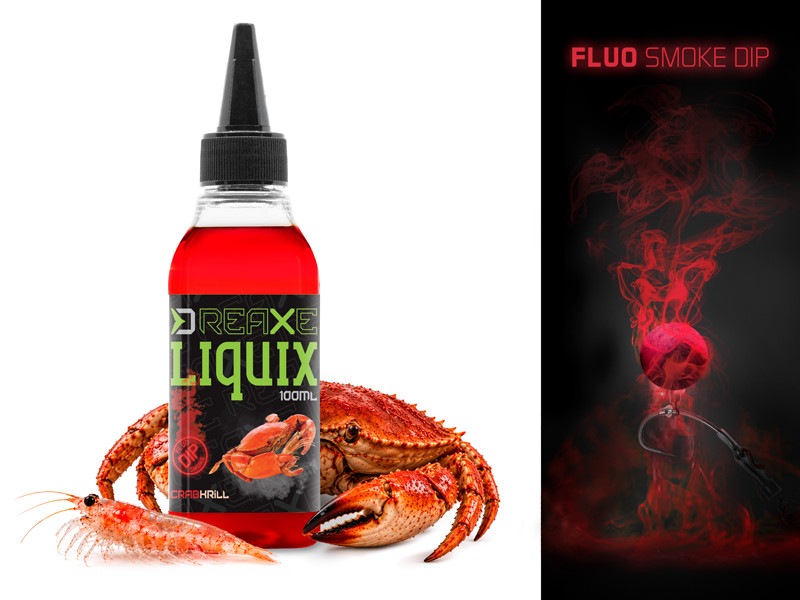 Delphin Fluo Dip D Snax Liquix Krab-Krill 100ml