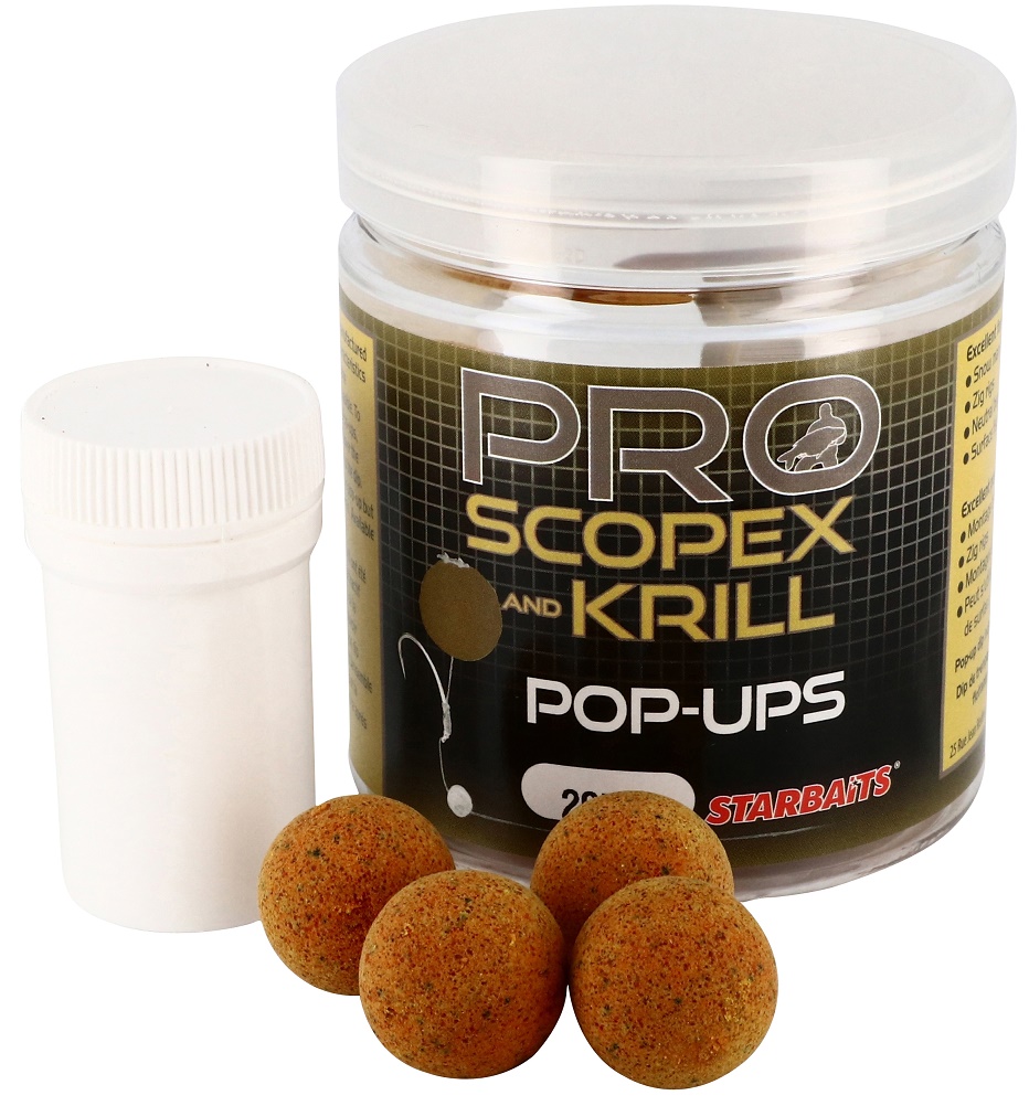 Starbaits Plovoucí Boilie Scopex & Krill 60g Hmotnost: 60g, Průměr: 20mm