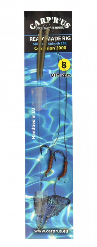 Carp ´R´ Us Carp´R ´Us Návazec Ready Combi Rig Stiff Link Smooth 25lbs Velikost háčku: #6
