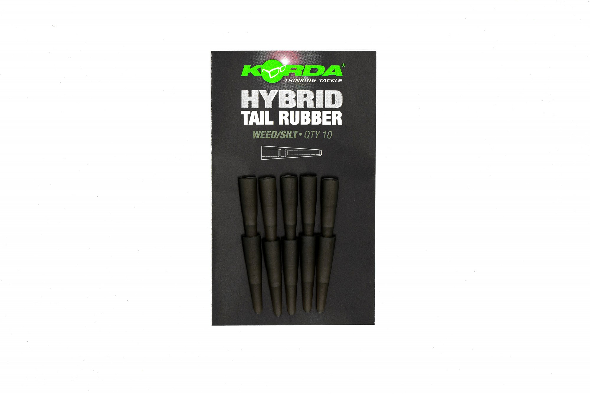 Korda Gumový Převlek Hybrid Tail Rubber 10ks Varianta: Weed/Silt