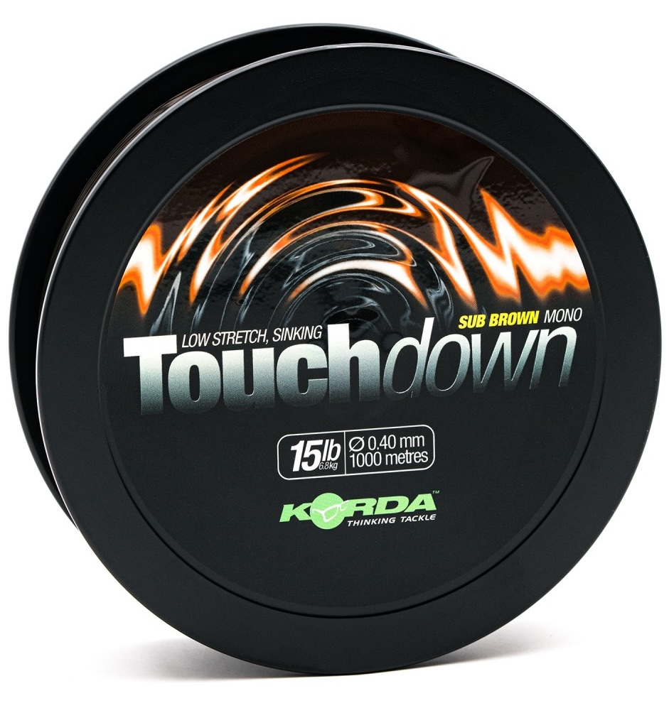 Korda Vlasec Touchdown 1000m Barva: Brown, Varianta: 12lb, Průměr: 0,35mm