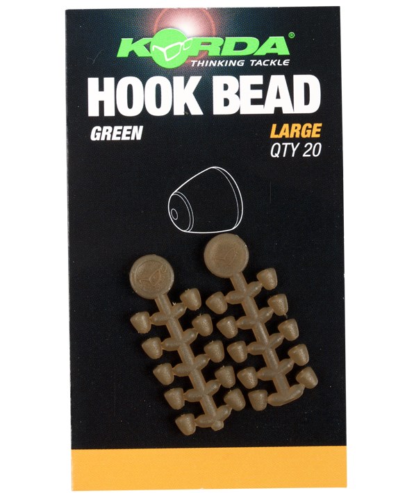 Korda Zarážky Hook Bead 20ks Velikost: Large