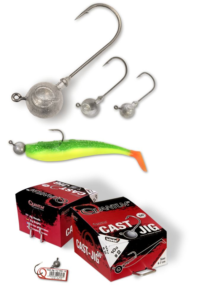 Quantum Jigová Hlava Cast 50 Degree 25g Hmotnost: 25g, Velikost háčku: #4/0