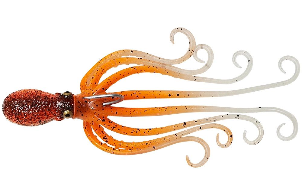 Savage Gear Chobotnice 3D Octopus 120g/16cm Varianta: UV Orange Glow