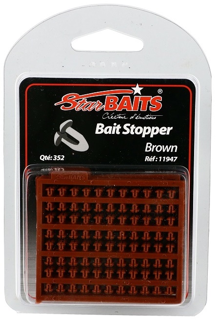 Starbaits Zarážky Bait Stopper 352ks Varianta: Hnědá