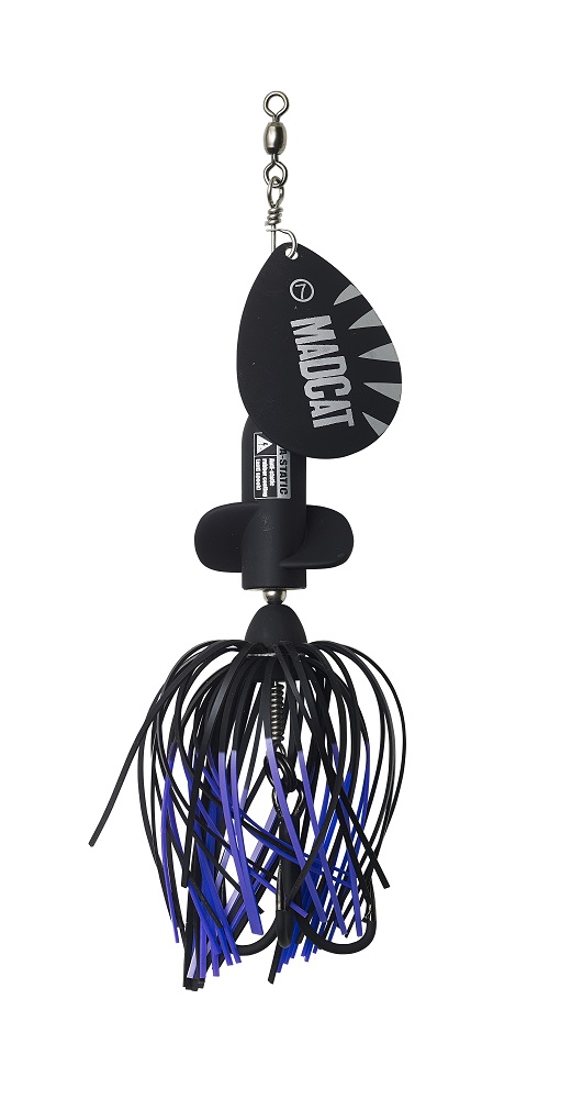 MadCat Třpytka A-Static Screaming Spinner 65g Barva: Black Devil, Hmotnost: 65g