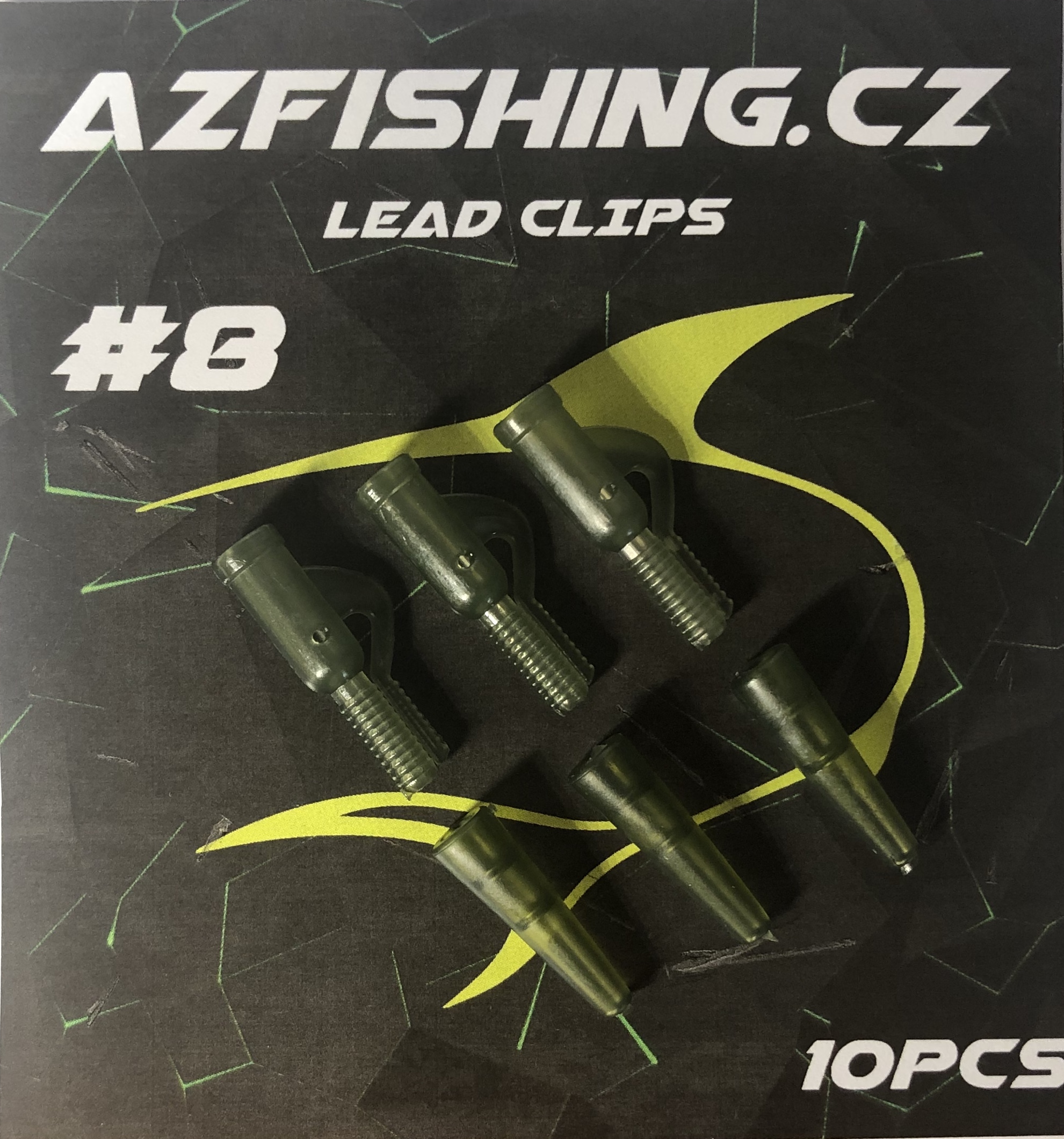 AzFishing Závěsky Lead Clips Velikost: #11