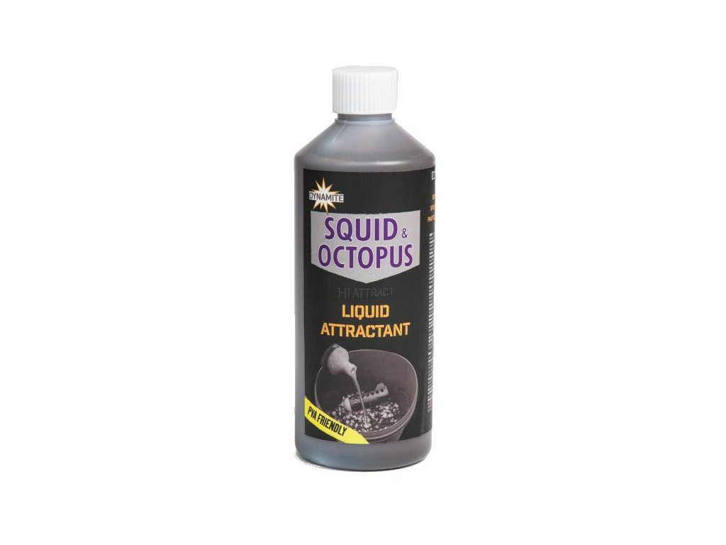 Dynamite Baits Liquid Attractant 500 ml Příchuť: Hot Fish&Glm (obrázek 3)
