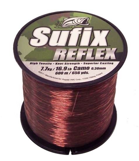 Sufix Vlasec Reflex Camo 1m Nosnost: 6,6kg, Průměr: 0,28mm