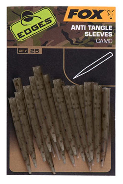 Fox Edges Převleky Camo Anti Tangle Sleeves Počet kusů: 25ks, Velikost: M