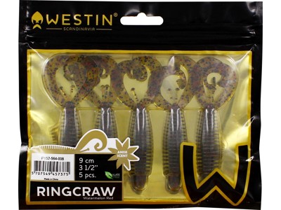 Westin Gumová Nástraha RingCraw Curltail 6g 9cm 5ks Barva: Sangria, Délka: 9cm, Počet kusů: 5ks - Obrázek 3