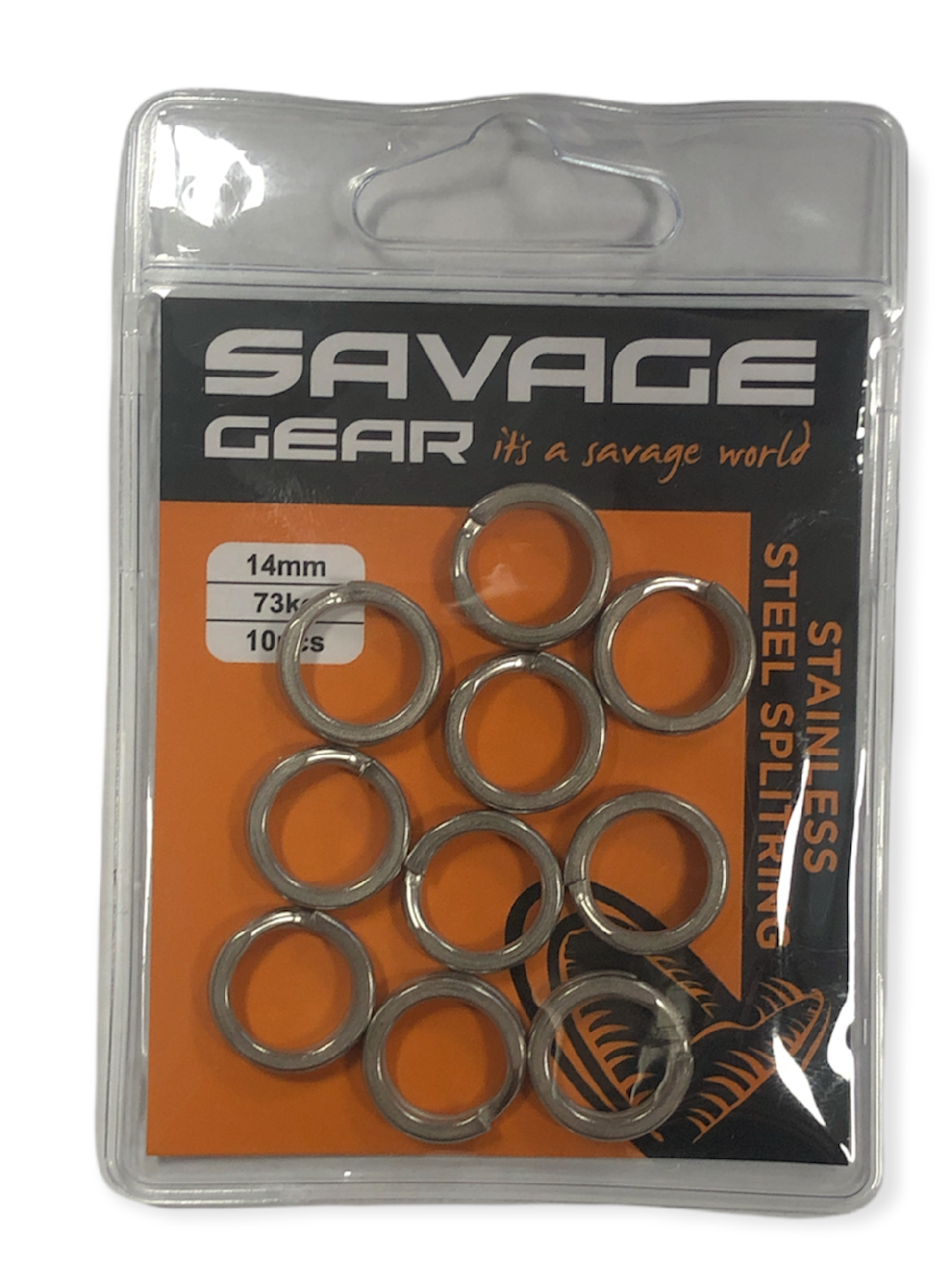 Savage Gear Kroužky Stainless Spiltrings 20 ks