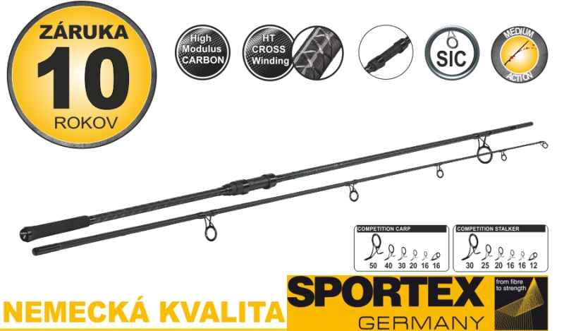 Sportex Prut Competition Carp CS-4 365cm 2,75lbs 2-díl