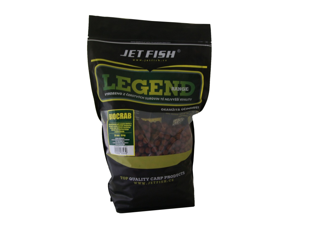 Jet Fish Boilie Legend Range BioCrab Hmotnost: 200g, Průměr: 12mm (obrázek 10)
