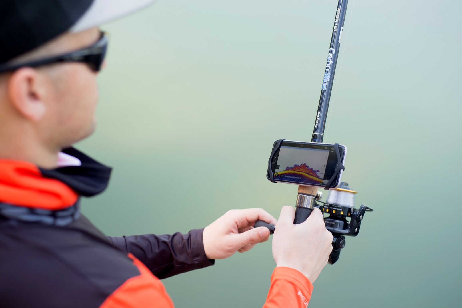 Deeper Smartphone držák na prut - Obrázek 2