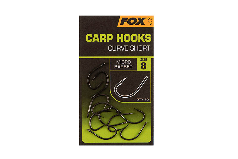 Fox Háčky Carp Hooks Curve Shank Short 10ks 2 Velikost háčku: #4