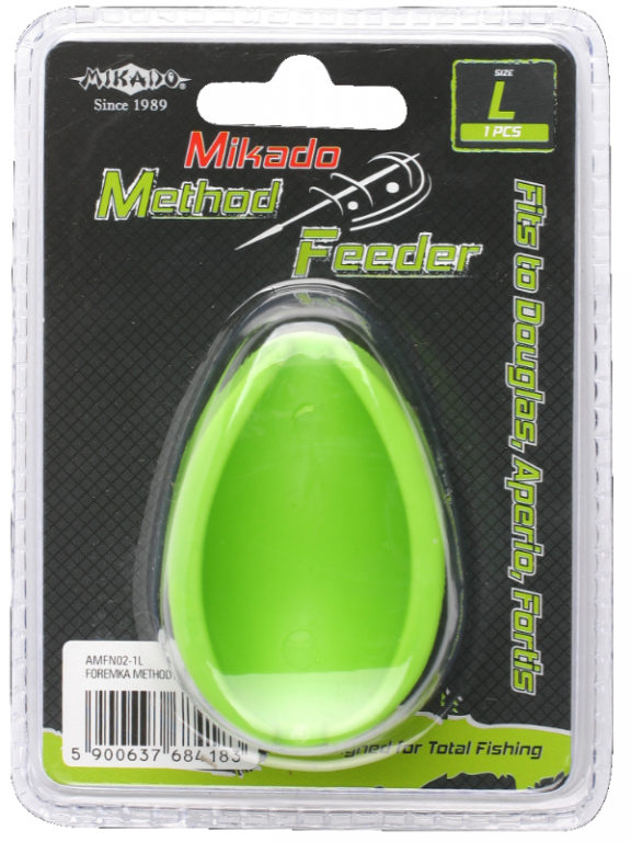 Mikado Forma Method Feeder L Green  - 1 ks