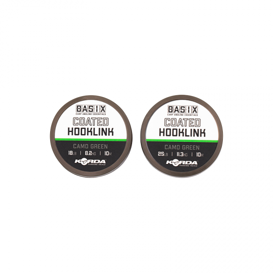Korda Šňůrka Potahovaná Basix Coated Hooklink 10m Varianta: 25lb (obrázek 3)