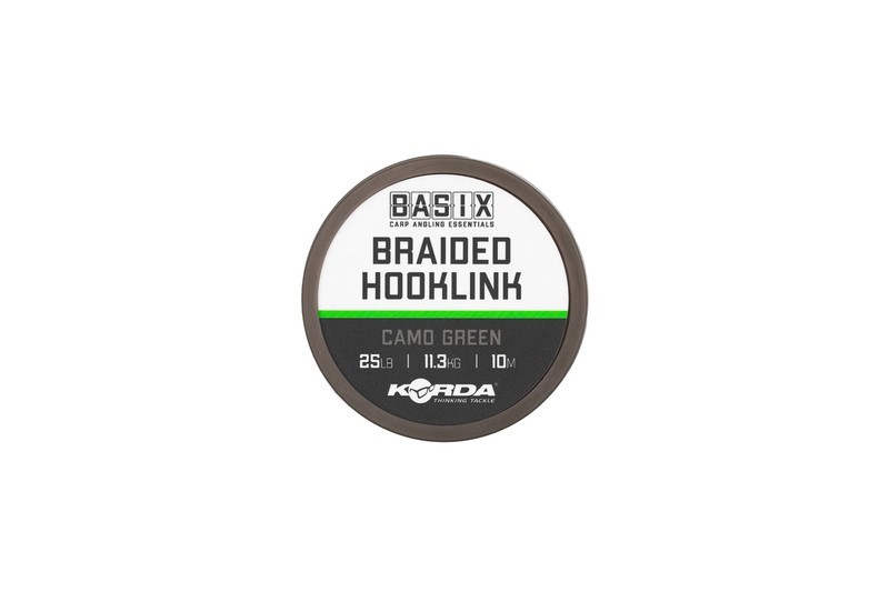 Korda Šňůrka Basix Braided Hooklink 10m Varianta: 25lb (obrázek 6)
