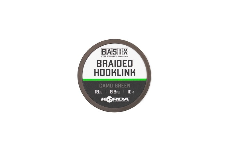 Korda Šňůrka Basix Braided Hooklink 10m Varianta: 25lb (obrázek 7)