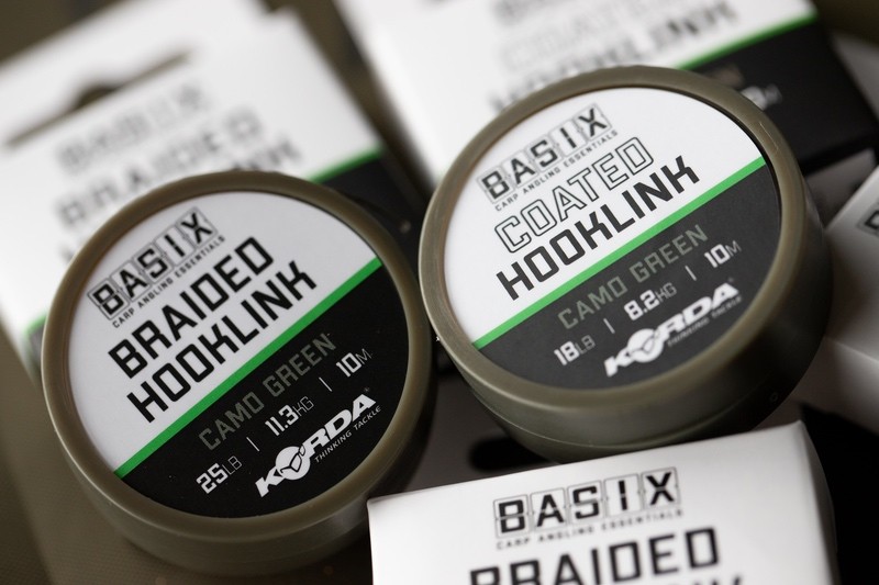 Korda Šňůrka Basix Braided Hooklink 10m Varianta: 25lb (obrázek 3)