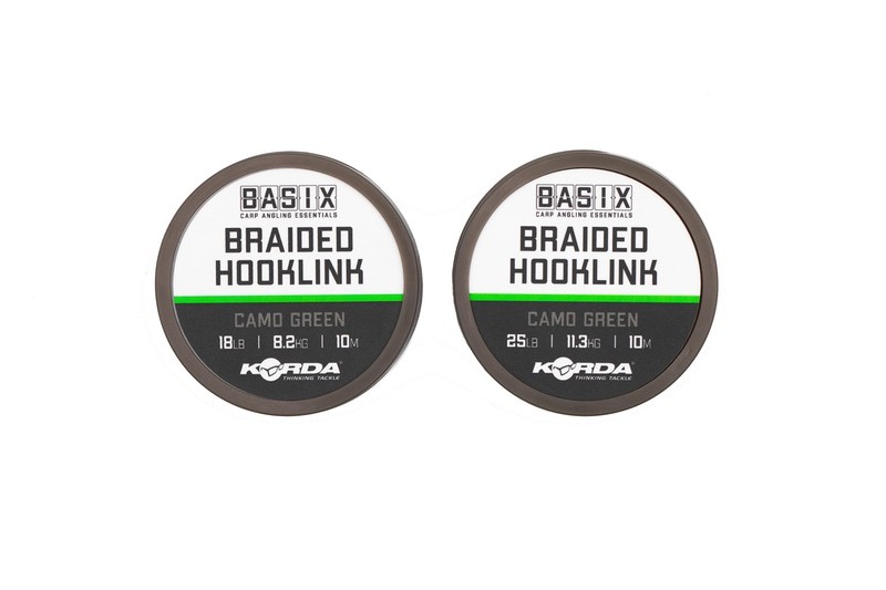 Korda Šňůrka Basix Braided Hooklink 10m Varianta: 25lb (obrázek 8)