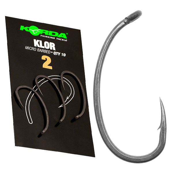 Korda Háčky Klor Hooks Barbed 10ks Velikost háčku: #2