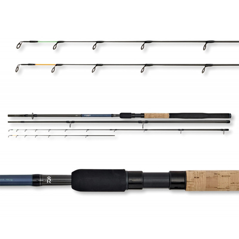 Daiwa Prut N'ZON Feeder 12' 3,96m 120g 3+2-díl