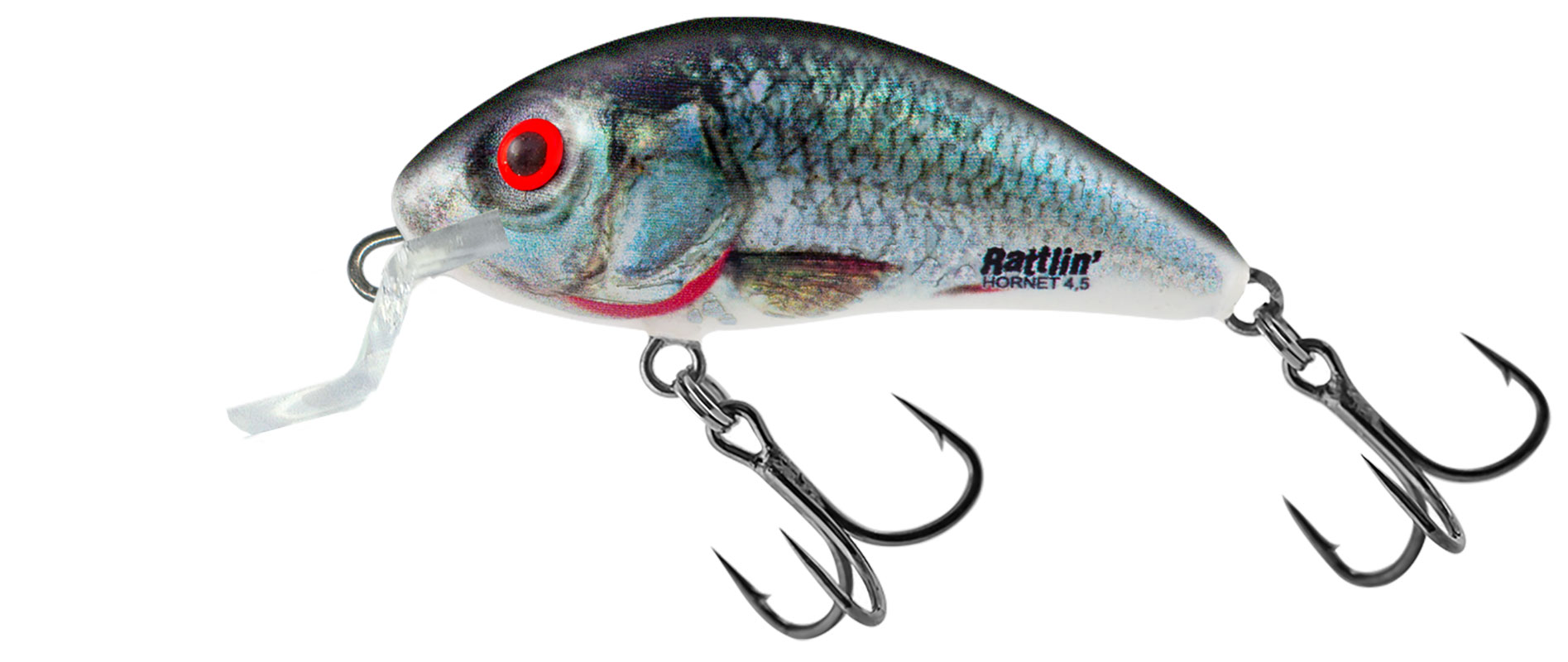 Salmo Wobler Rattlin’ Hornet Shallow 3,5cm Barva: Holographic Real Dace, Délka: 3,5cm