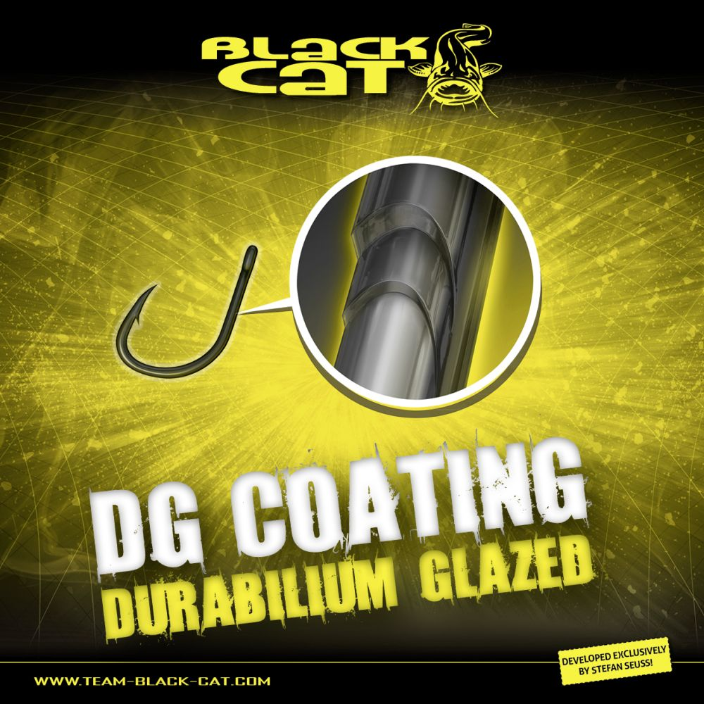 Black Cat Háčky Power Rig Dg Dg Coating 6ks Velikost háčku: #6/0 (obrázek 3)