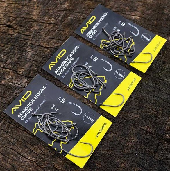 Avid Carp Háčky Armorok Hooks Curve Barbed Velikost háčku: #8 - Obrázek 3