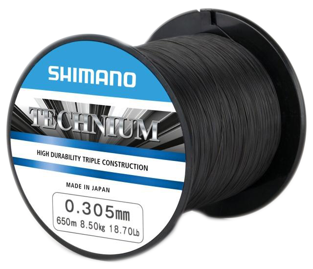 Shimano Vlasec Technium PB Délka: 1100m, Nosnost: 8,5kg, Průměr: 0,305mm