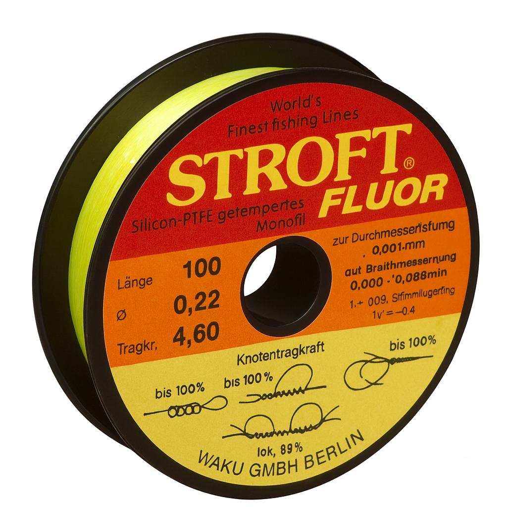 Stroft Vlasec Color Fluor 200m Nosnost: 7,70kg, Průměr: 0,30mm