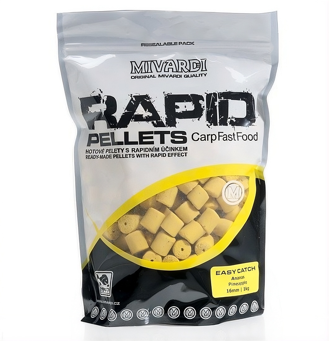 Mivardi Pelety Rapid Easy Catch Ananas Hmotnost: 1kg, Průměr: 12mm