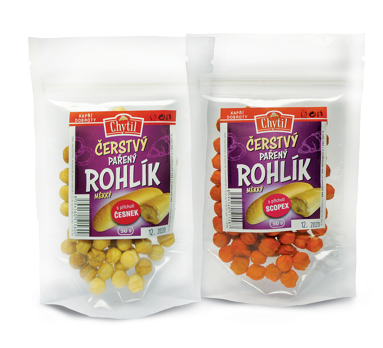 Chytil Pařený rohlík Příchuť: Česnek