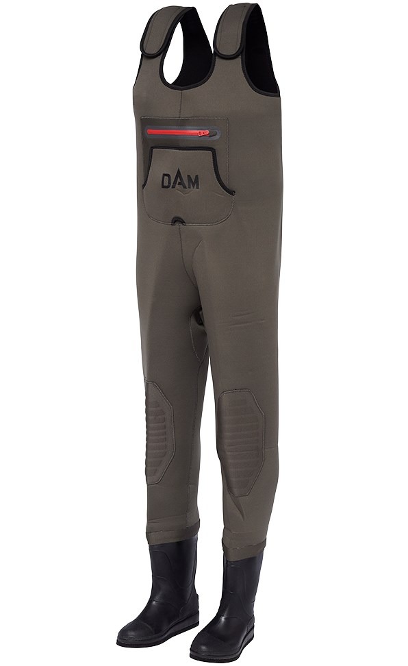 Dam Brodící Kalhoty Break Point Neoprene Wader Bootfoot Cleated Grey Velikost: XL-vel.44/45