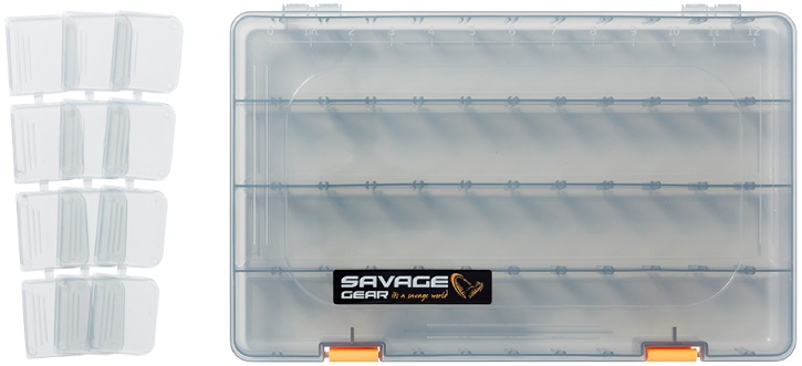 Savage Gear Krabička Lurebox Smoke Velikost: 6B - 36 x 22,5 x 5cm (obrázek 3)