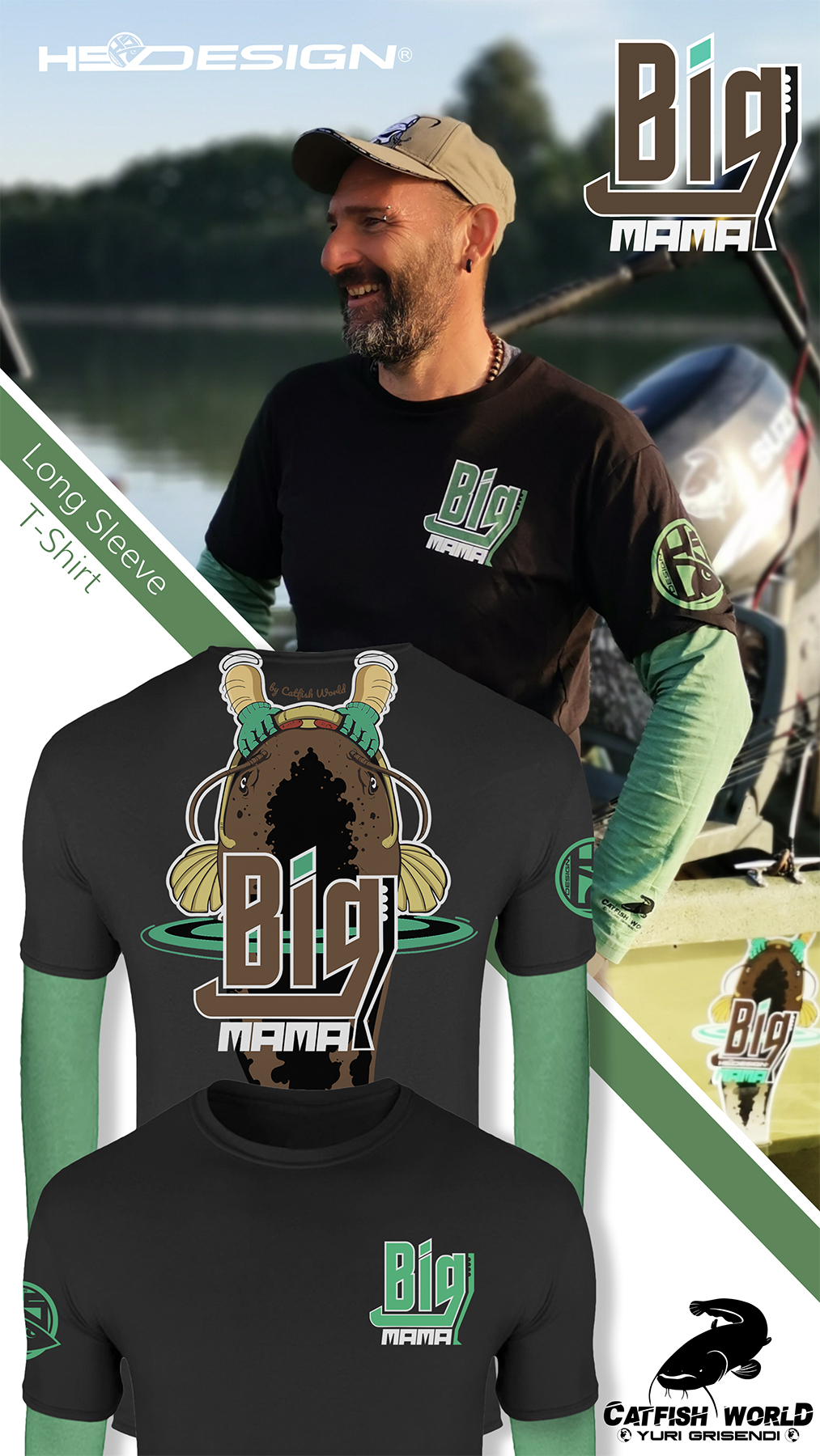 Hotspot Design Tričko Big Mama by Yuri Grisendi Velikost: L - Obrázek 4